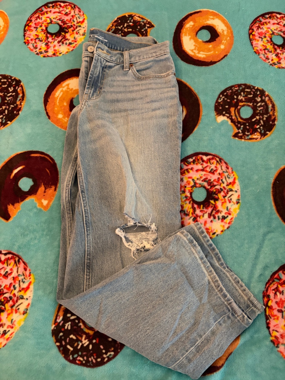 Old Navy Light Blue Boyfriend Jeans